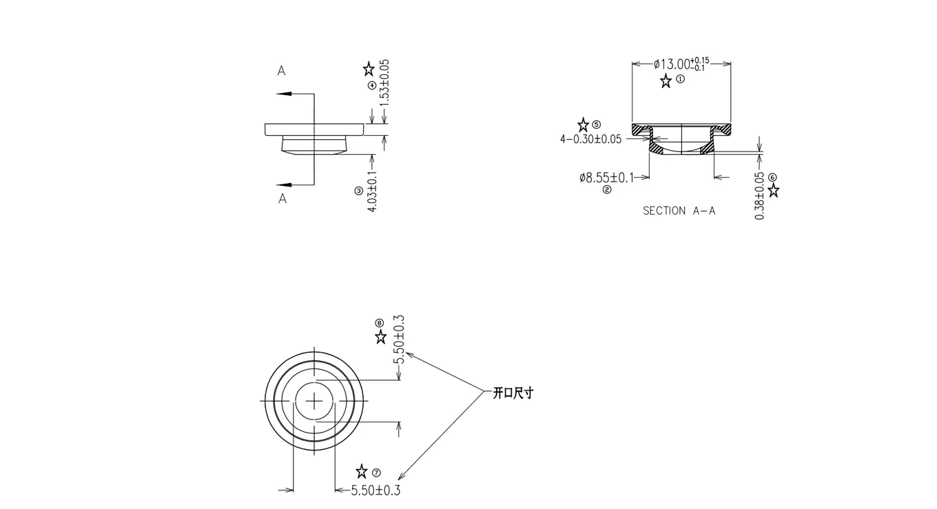 13m Silicone Membrane Valve Schematic