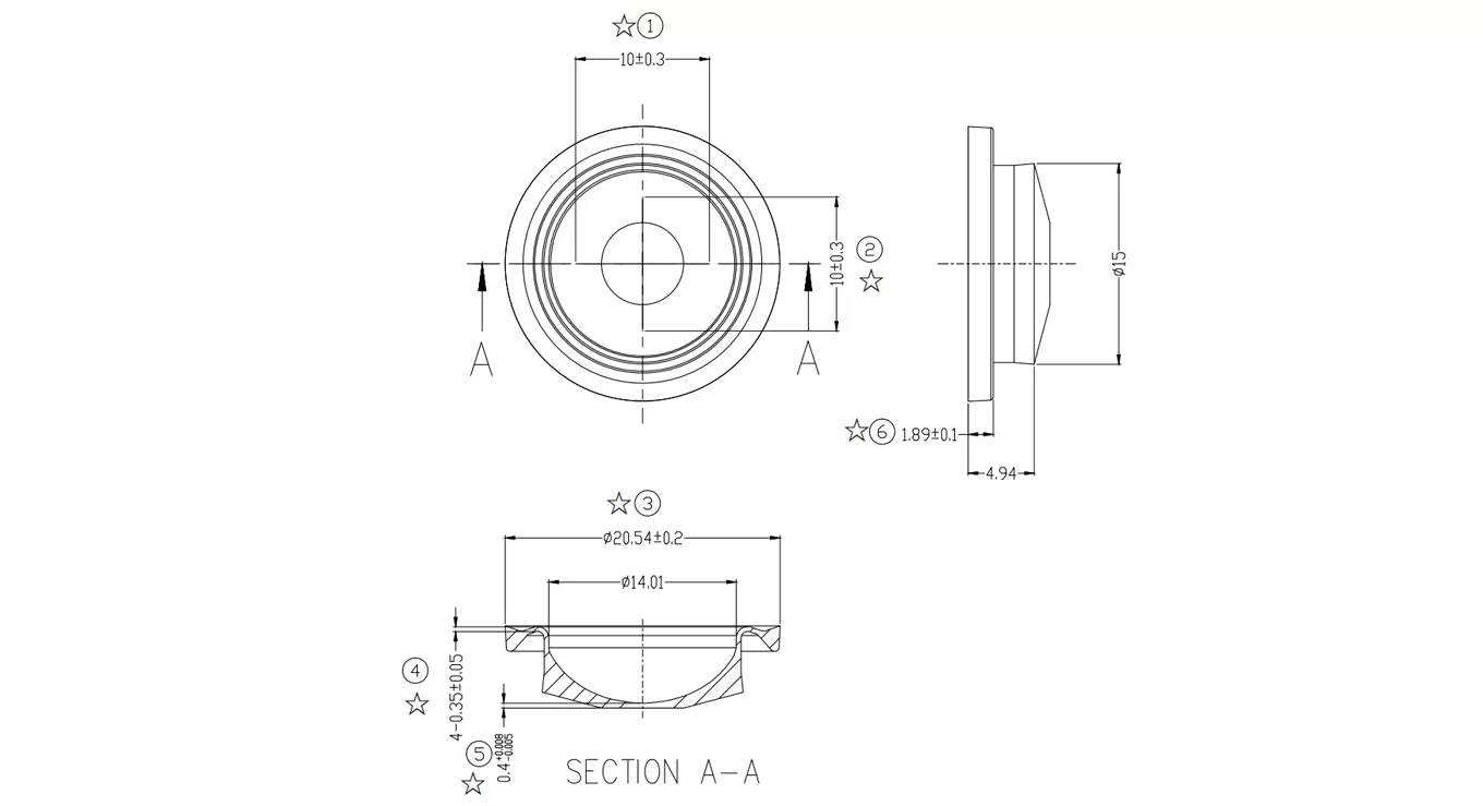 21mm Rubber Check Valve Schematic