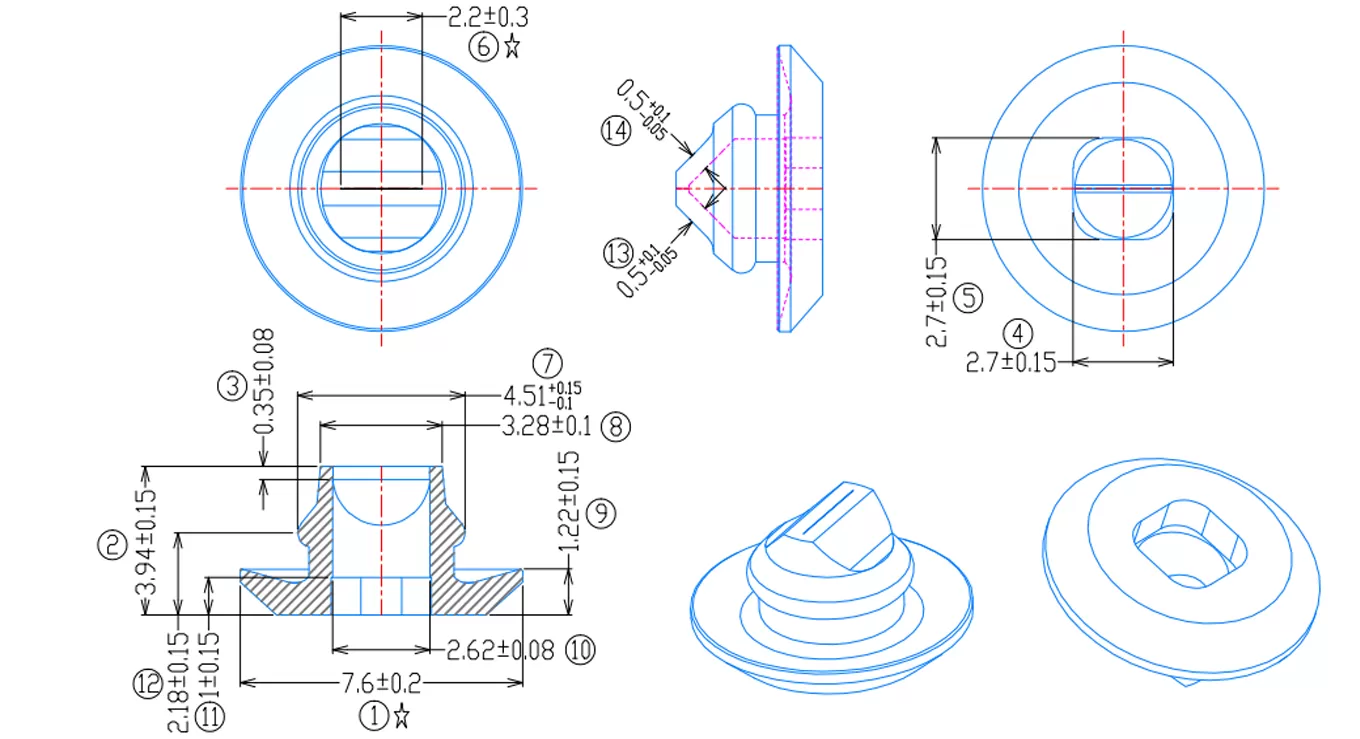 7.6mm Backflow Preventer Schematic