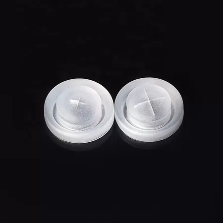 9.8mm silicone valve with 1.7 × 1.7 mm cross slit