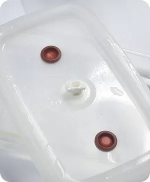 Custom Air Releasing Valve for Microwave Lunch Boxes