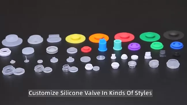 Elastomer Rubber Valves for Industrial & Medical Use